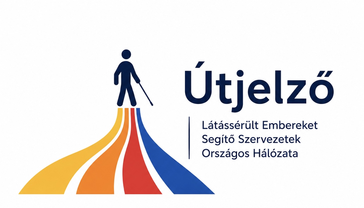 Útjelző – Látássérült Embereket Segítő Szervezetek Országos Hálózata logó